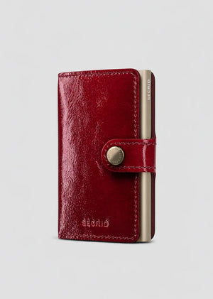 Premium Secrid Miniwallet - Naplak Red