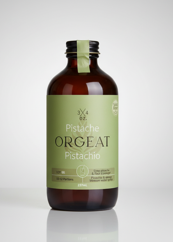 Pistachio Orgeat Syrup