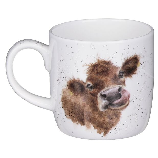 Mooo - 11oz Bone China Mug - Wrendale