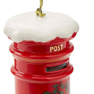 Spode "All Things British" Post Box Ornament