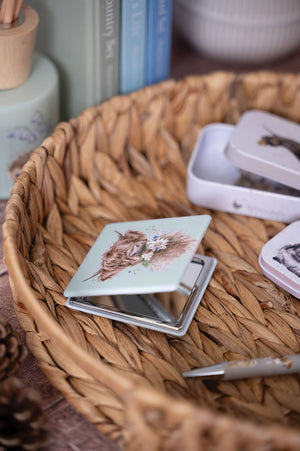 Wrendale Compact Mirror - 'Daisy Coo'