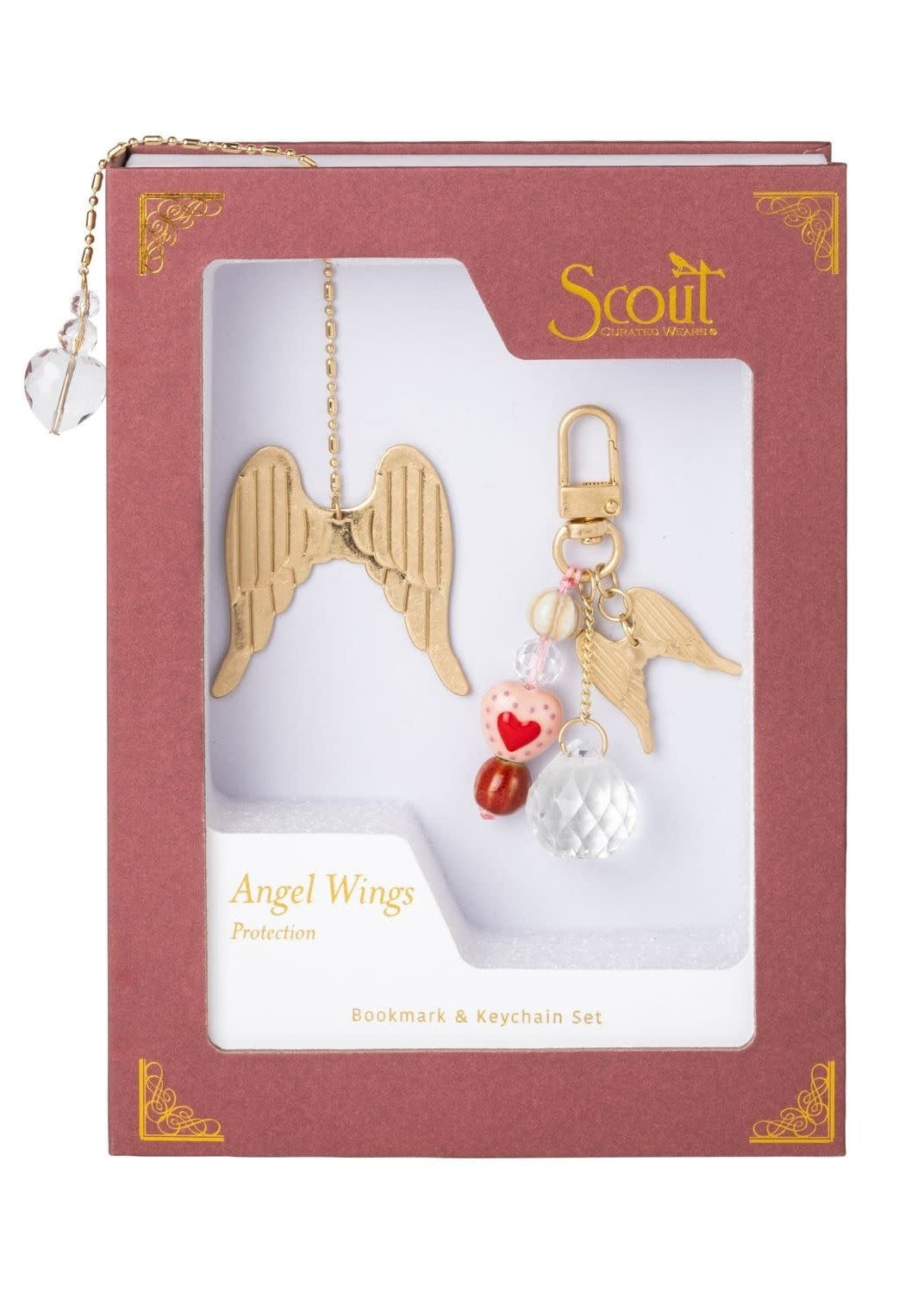 Bookmark & Keychain Set - Protection