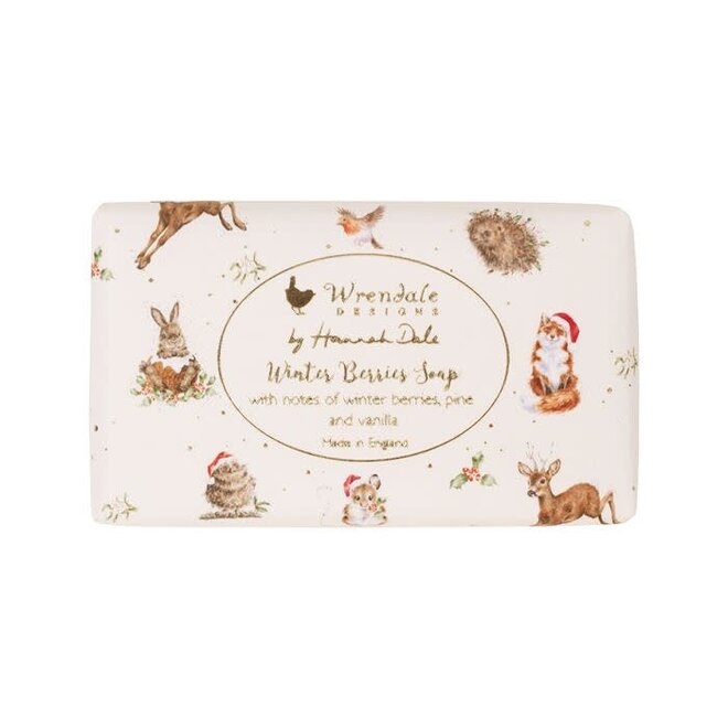 Wrendale Christmas Soap Bar