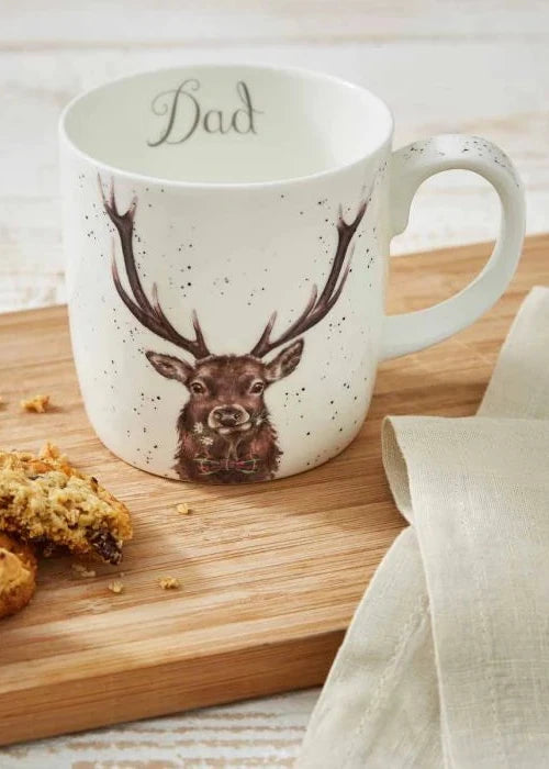 Dad - 14oz Bone China Mug - Wrendale