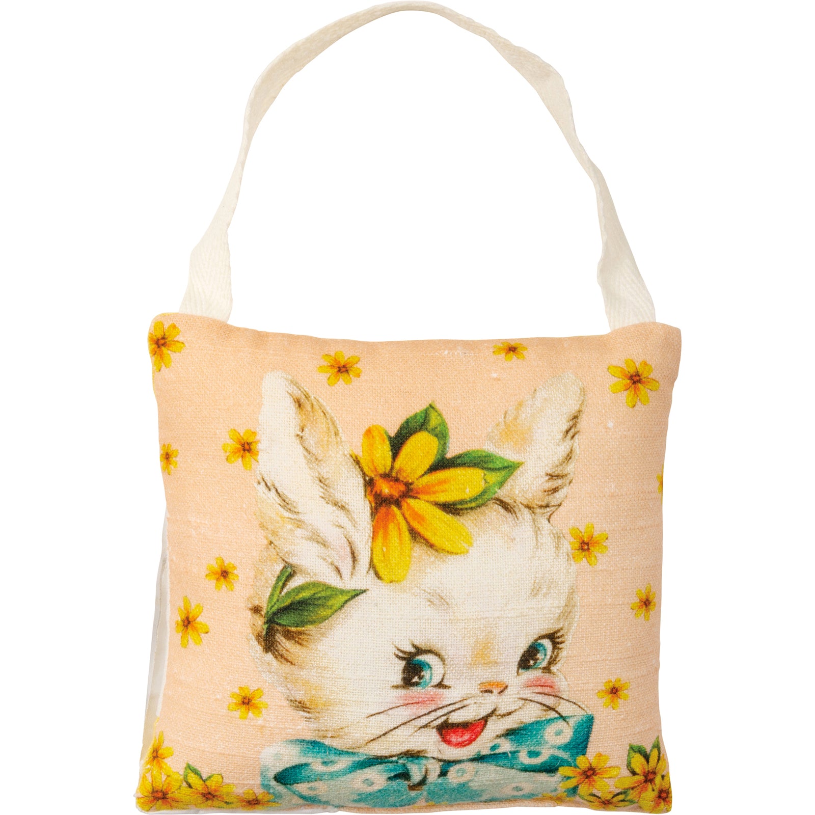 Retro Easter Mini Pillow Ornament