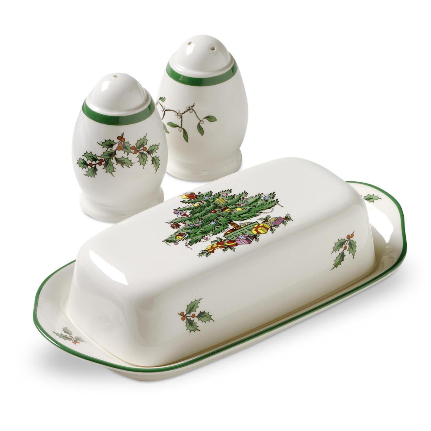 Spode Christmas Tree Hostess Set