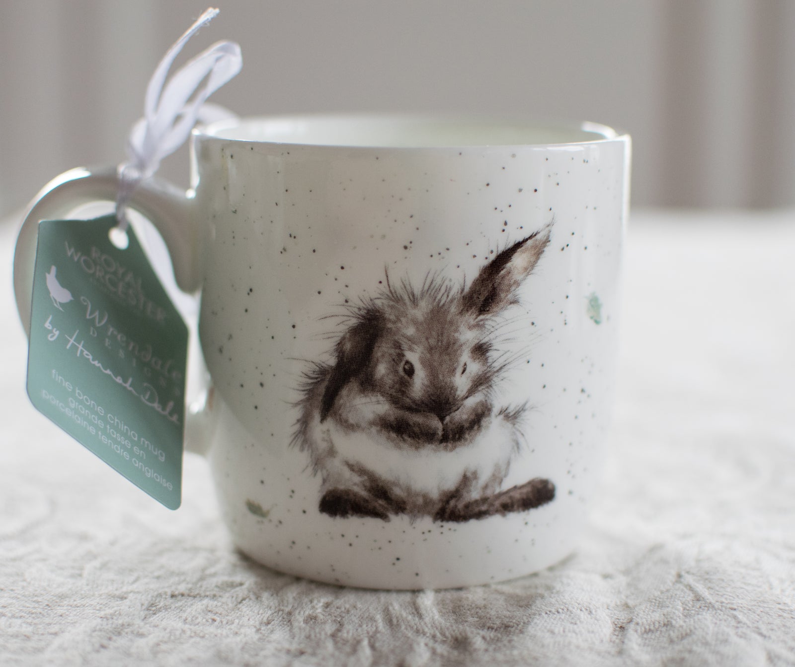 Rosie the Rabbit- 11oz Bone China Mug - Wrendale