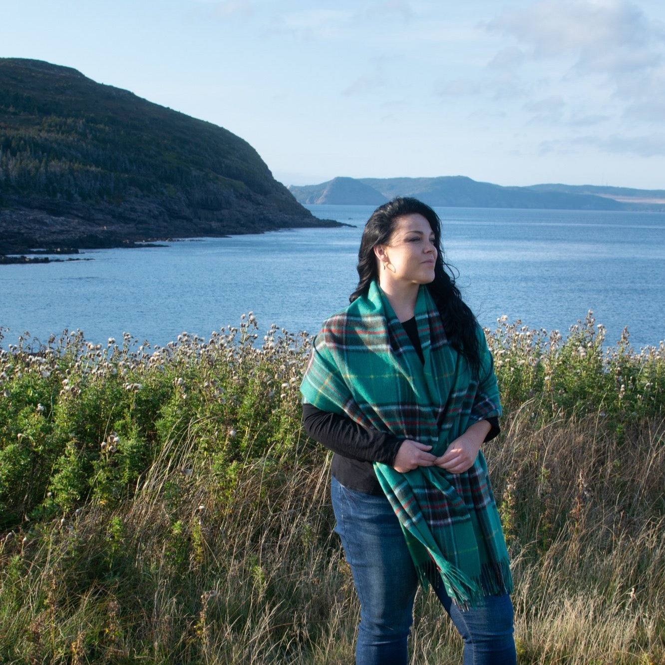 Newfoundland Lambswool Tartan Stole