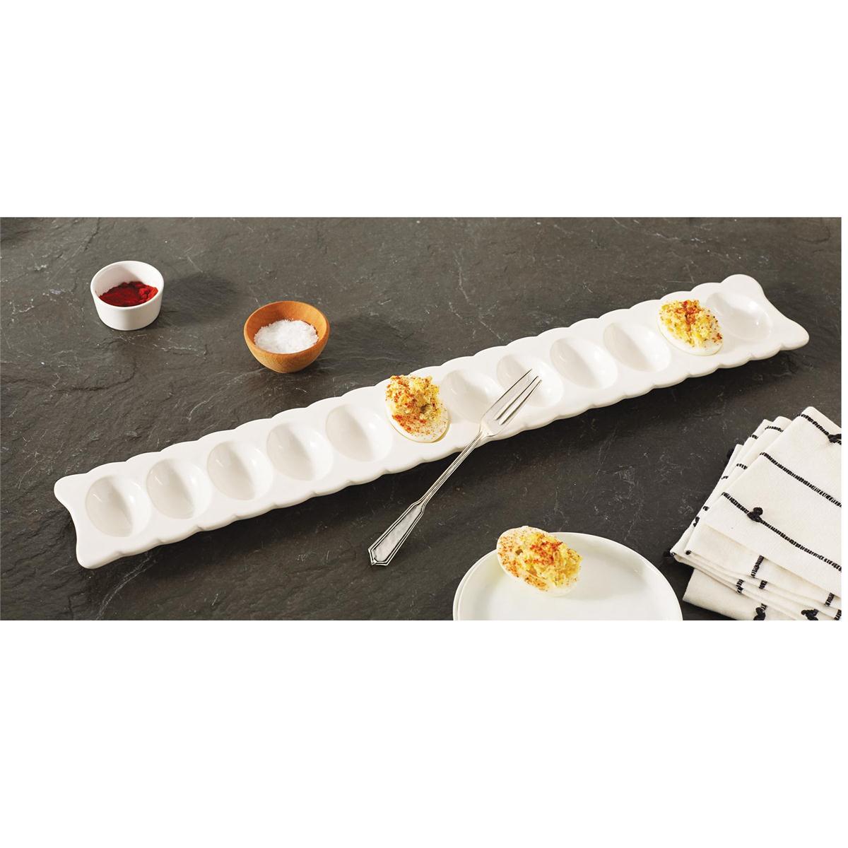 Long Deviled Egg Tray