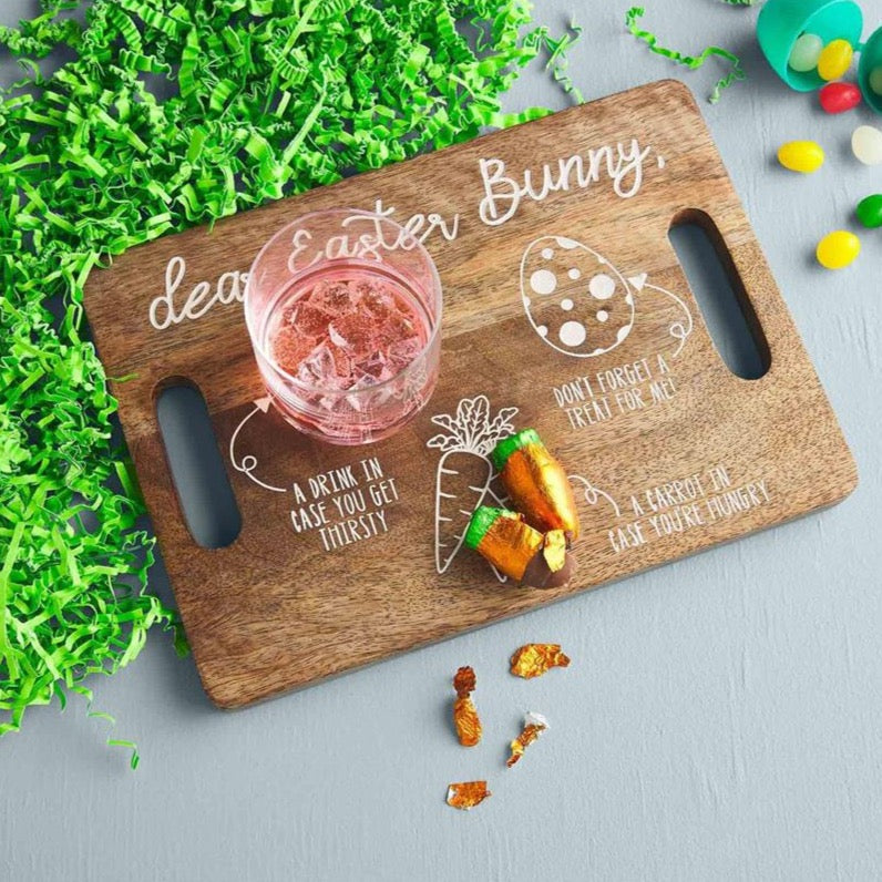 Treats for Easter Bunny Tray