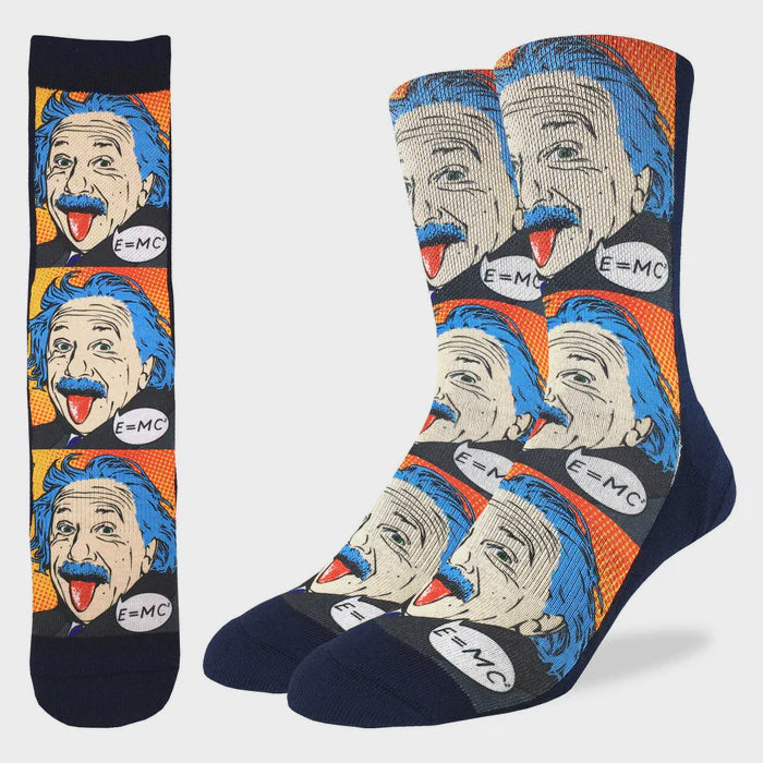 Einstein Pop Art Socks (Size 8-13)