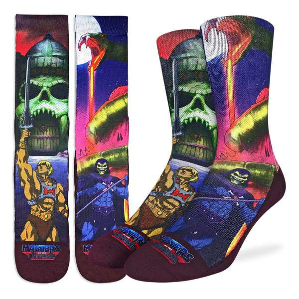 Masters of the Universe - He-Man & Skeletor Socks (Size 8-13)