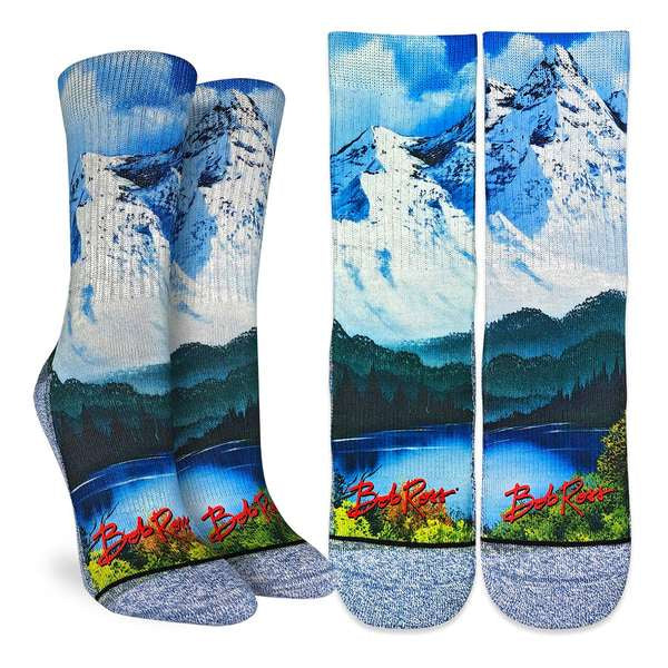 Bob Ross - Mountain & Lake Socks