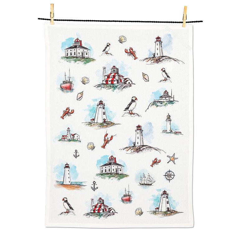 Lighthouse Tea Towel