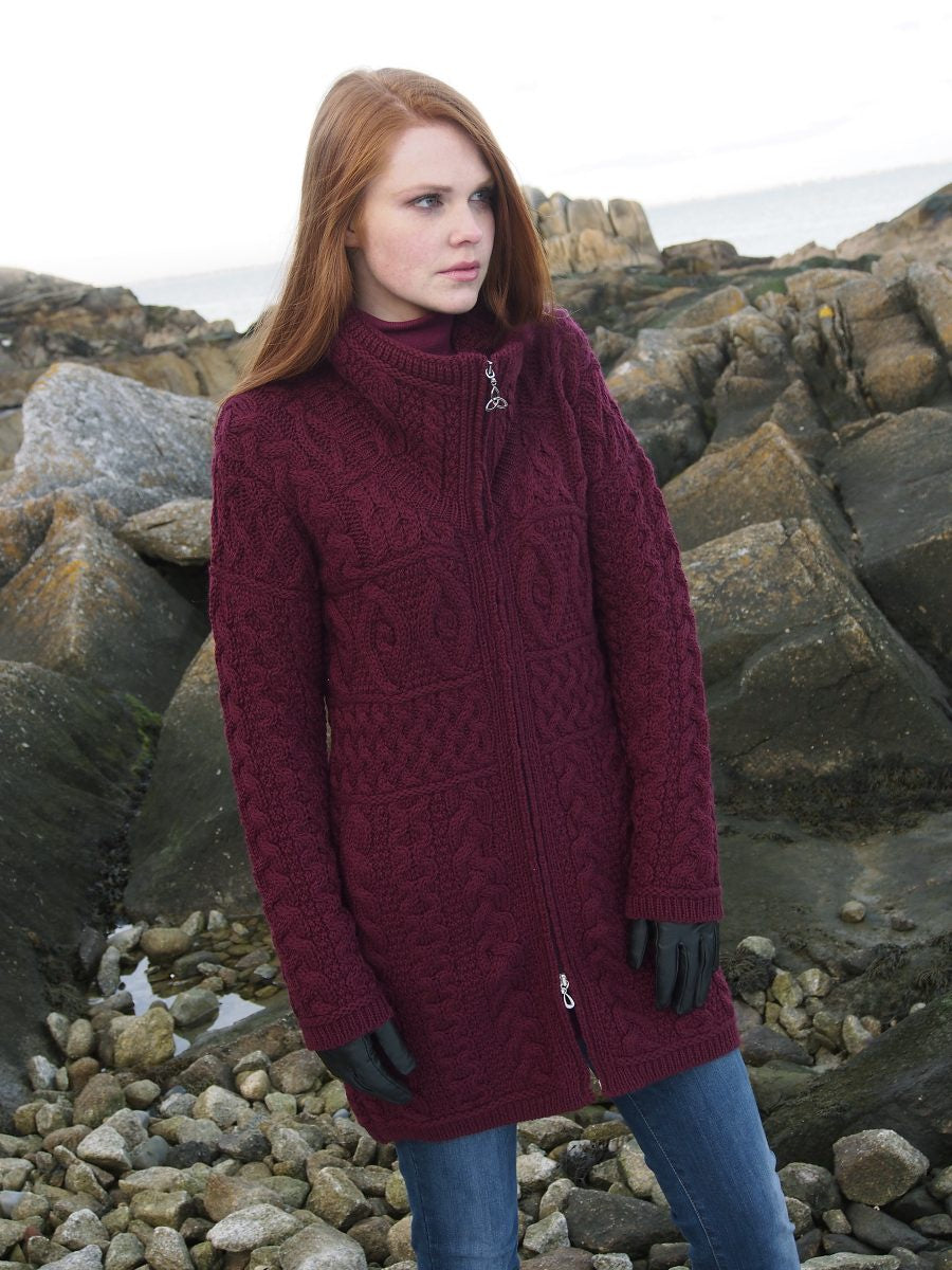 Glendalough Double Collar Coat