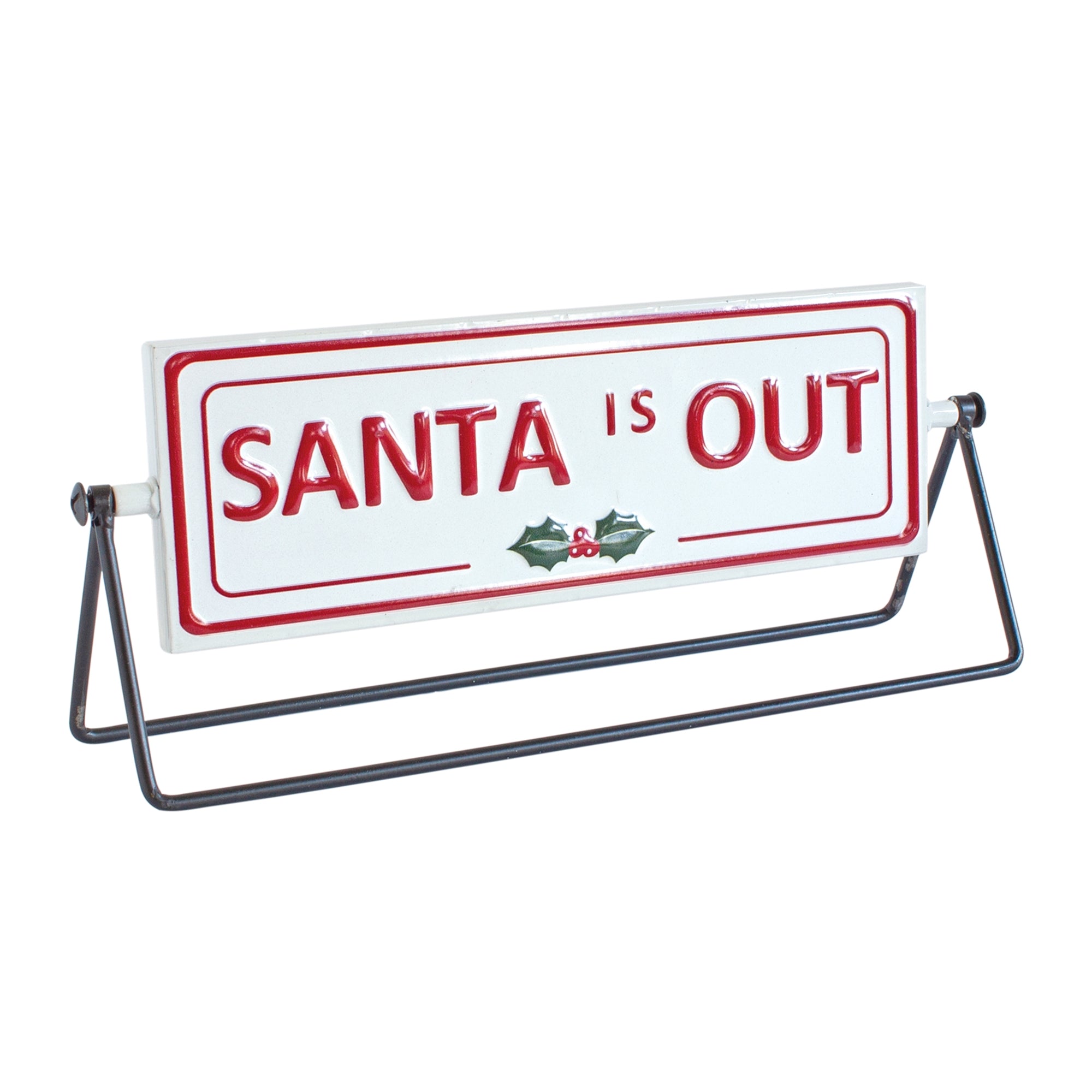 Santa Flip Sign