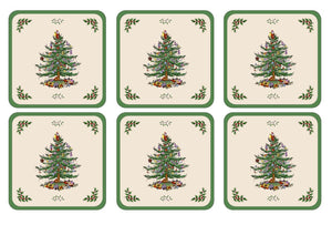 Spode Christmas Tree Coasters