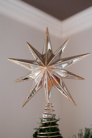 Mirror Star Tree Topper