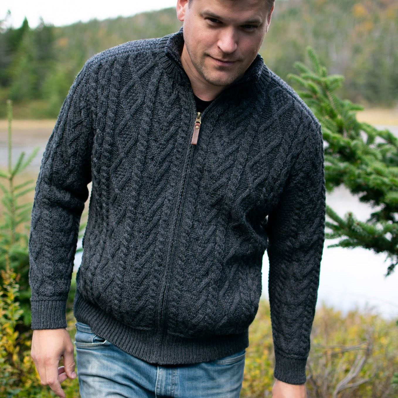 Boyne Zipper Cardigan
