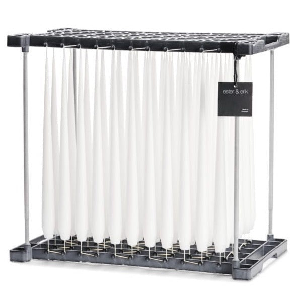 White Taper Candle - Ester & Erik