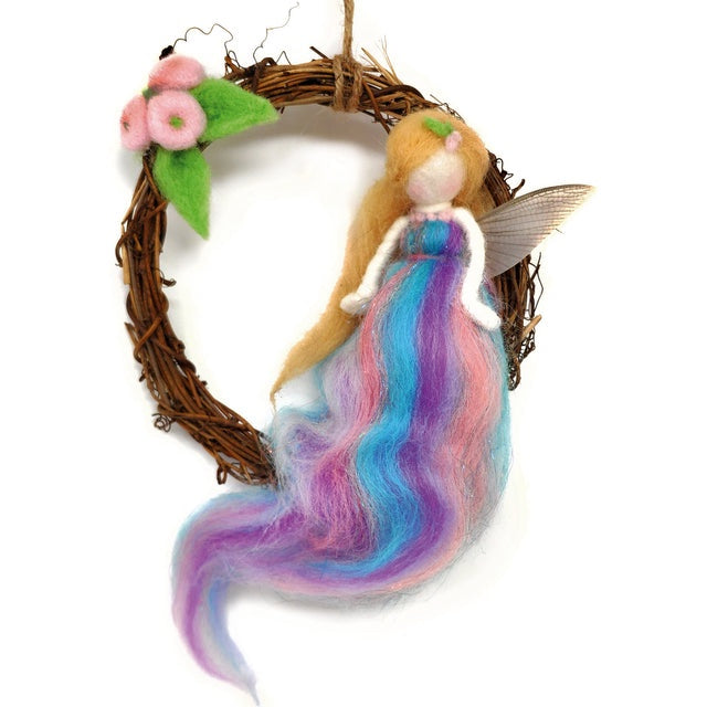 Summer Fairy Wreath Felting Kit