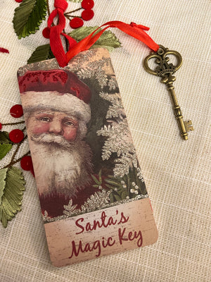 Santa's Magic Key Ornament