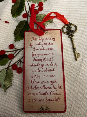 Santa's Magic Key Ornament