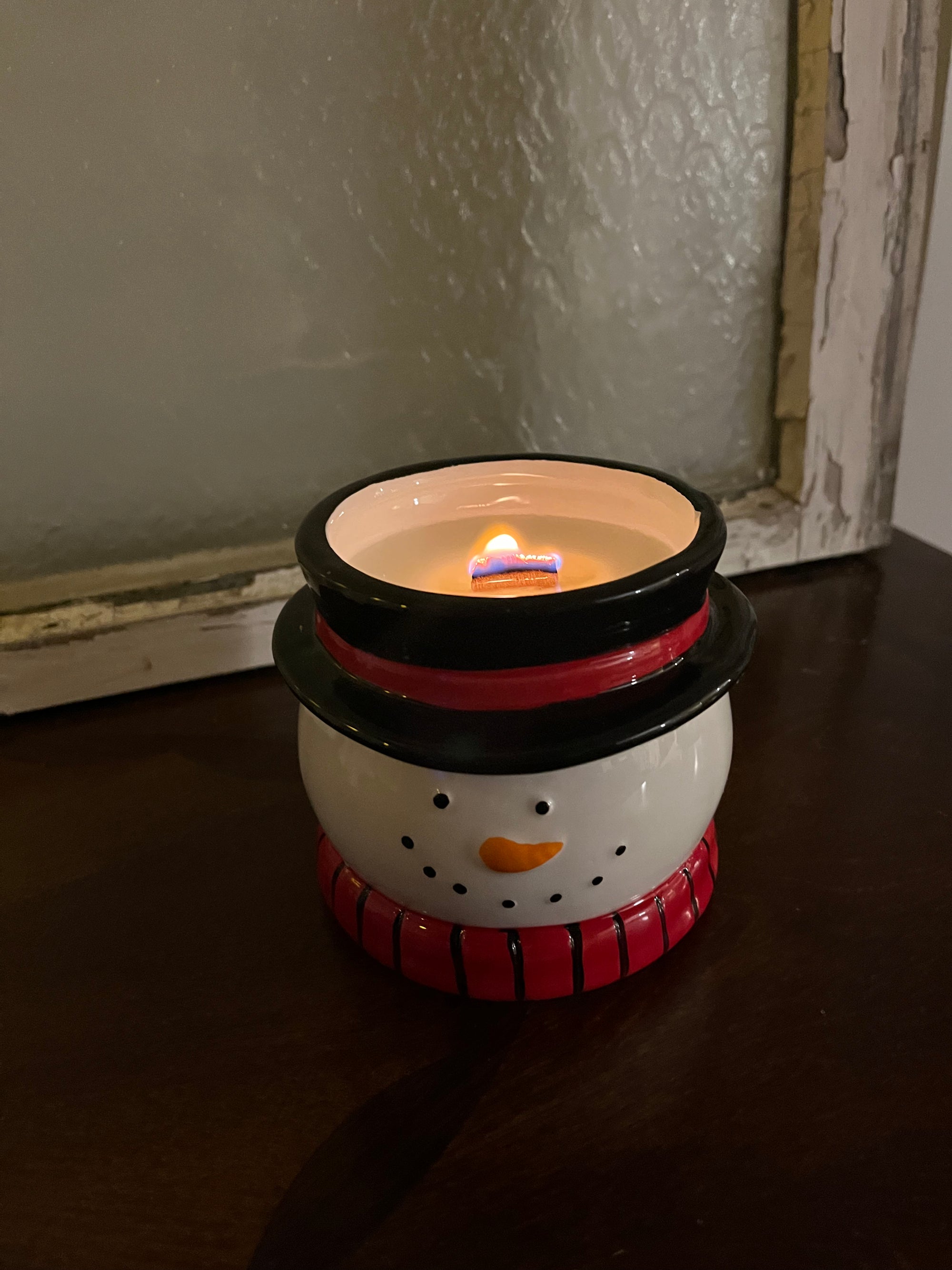 Frosty the Snowman Candle