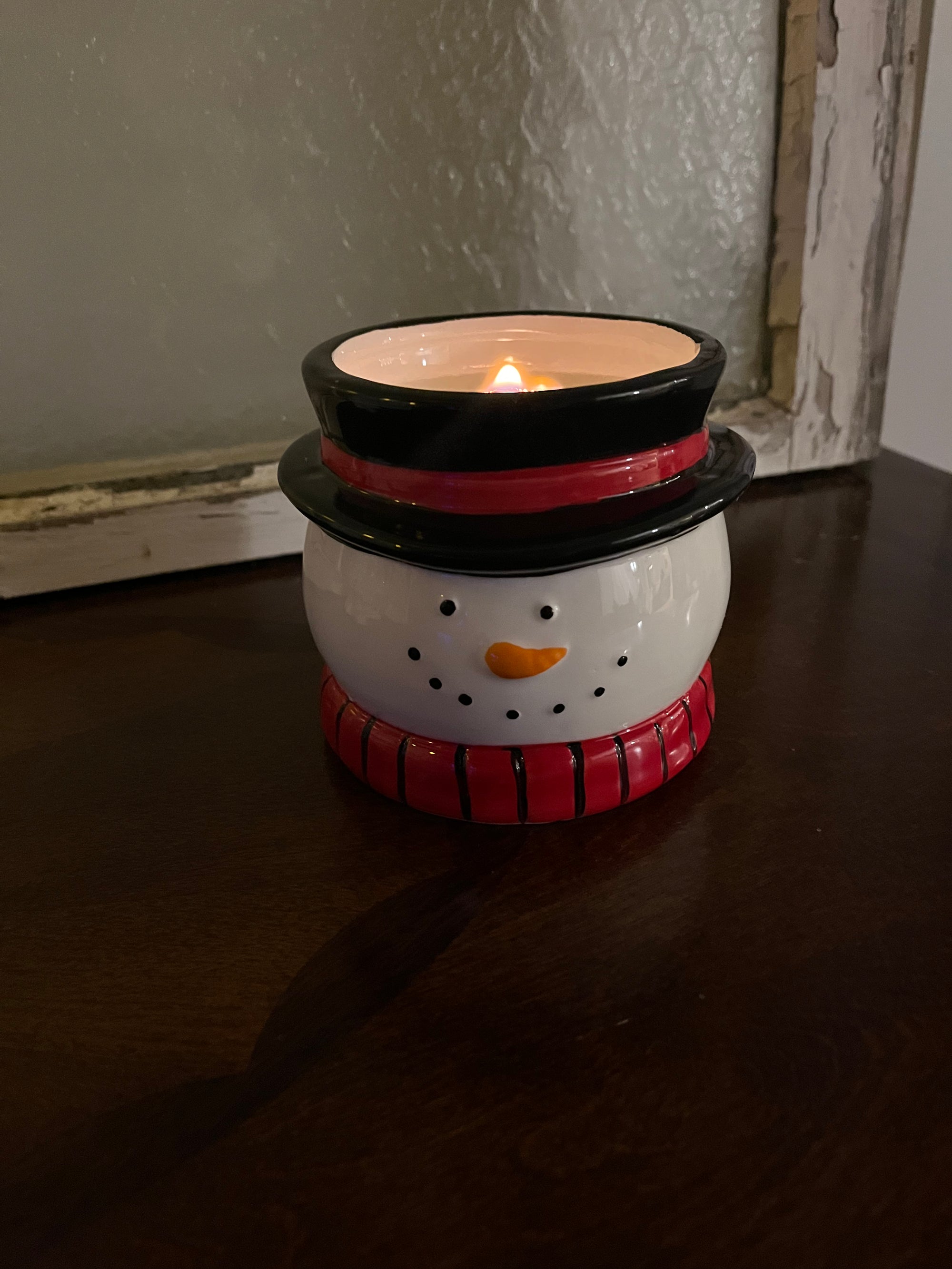 Frosty the Snowman Candle