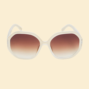 Loretta Cream Sunglasses