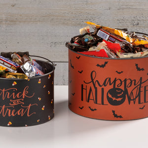 Halloween Treats Buckets