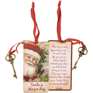 Santa's Magic Key Ornament