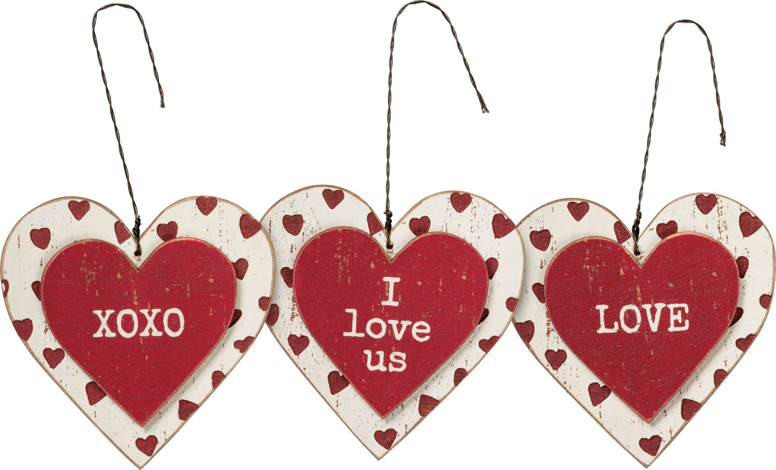 Love Heart Ornaments