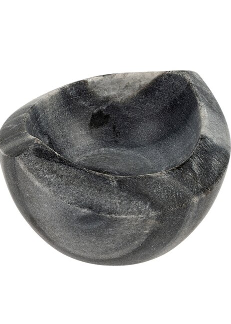 Black Marble Pebble