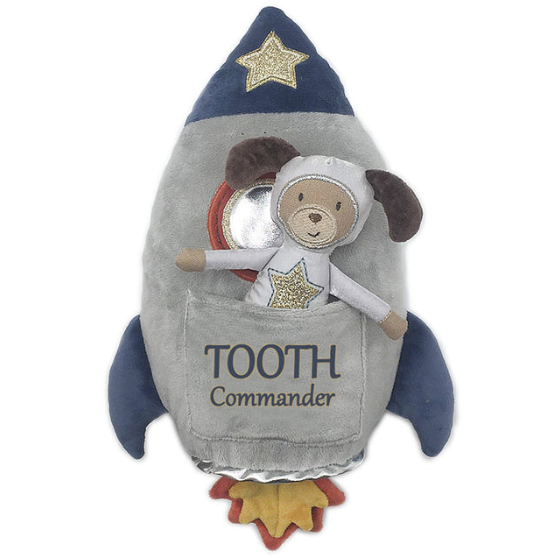 Tooth Commander Spaceship Pillow Set