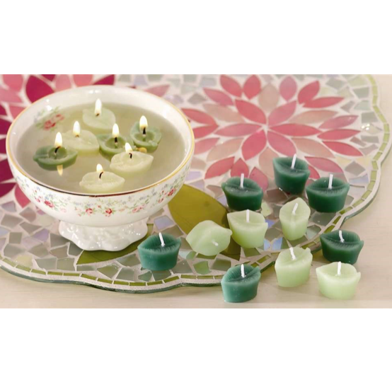 Miniature Leaf Candles