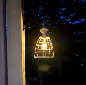 White Solar Lantern