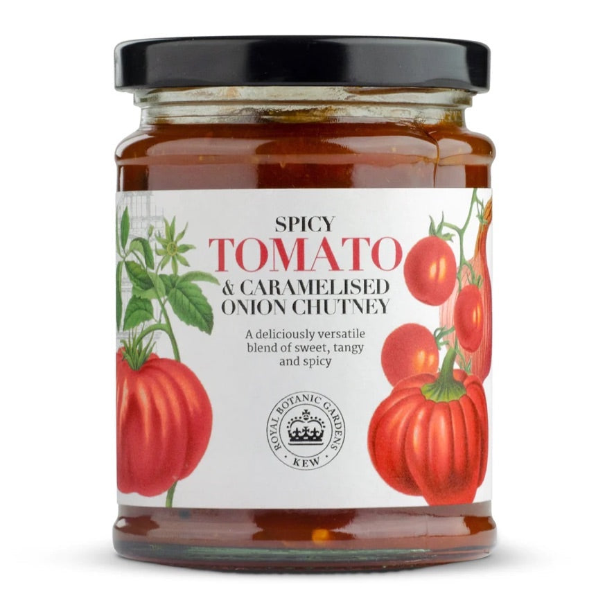 Spicy Tomato & Caramelized Onion Chutney - Cherry Tree Preserves UK