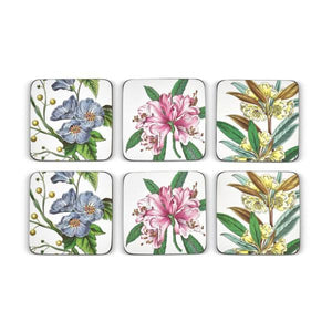 Stafford Blooms Coasters - S/6