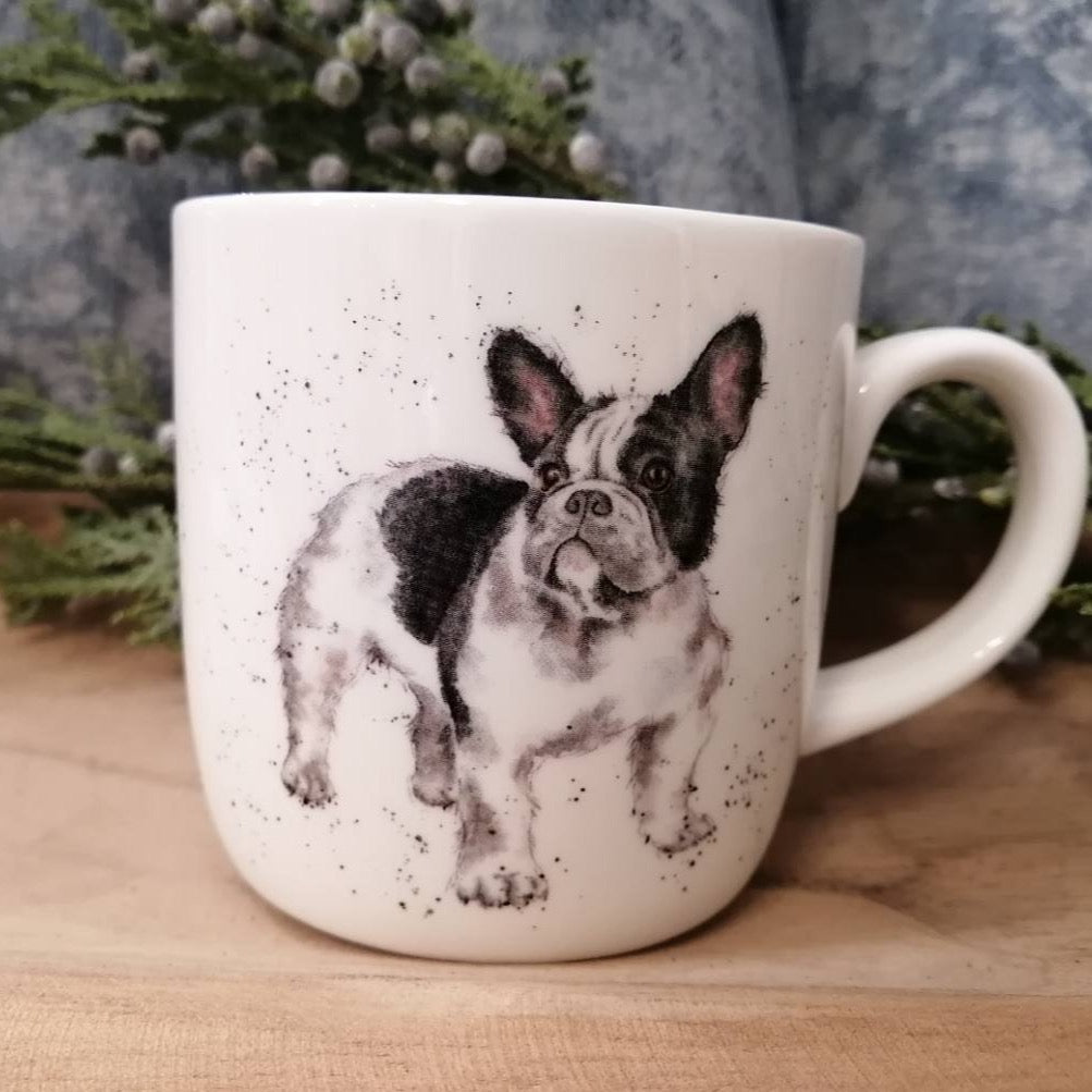 Frenchie - 11oz Bone China Mug - Wrendale