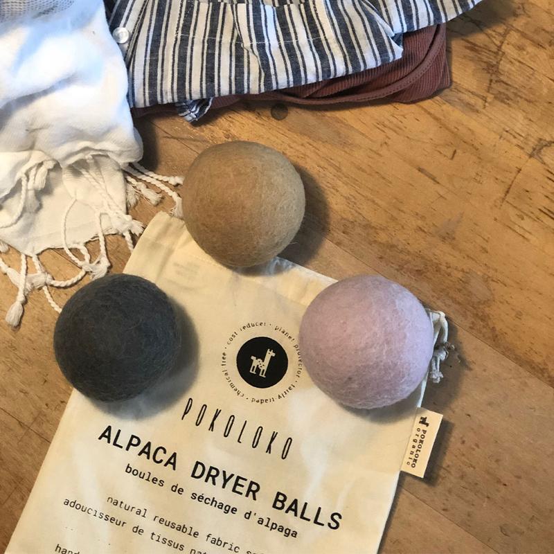 Alpaca Dryer Balls (Pkg of 3)