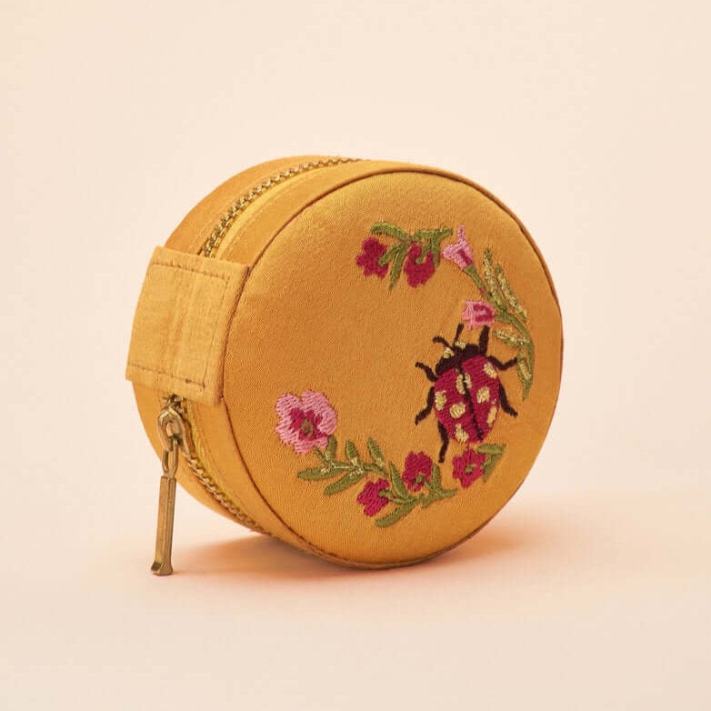 Ladybird Jewelry Box - Mustard