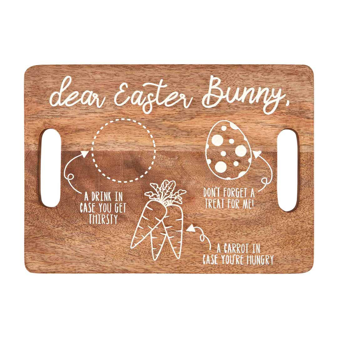 Treats for Easter Bunny Tray