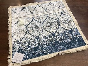 Wave Fringed Cushion