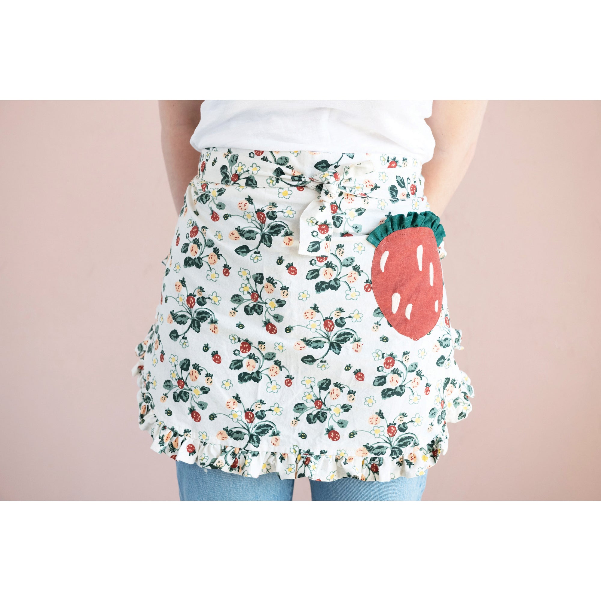 Strawberry Half Apron