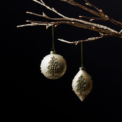 Pearlescent Tree Ornaments