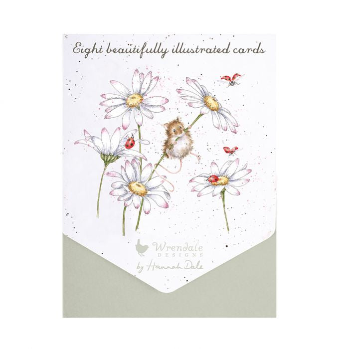 'Oops a Daisy' Mouse Notecard Set