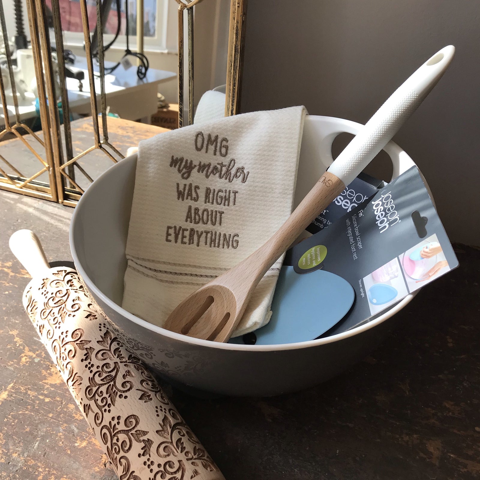 OMG My Mother Dishtowel