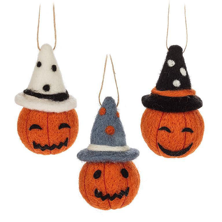 Pumpkin Head Ornaments