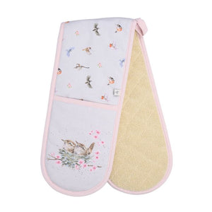 Wrendale 'Feathered Friends' Double Oven Glove
